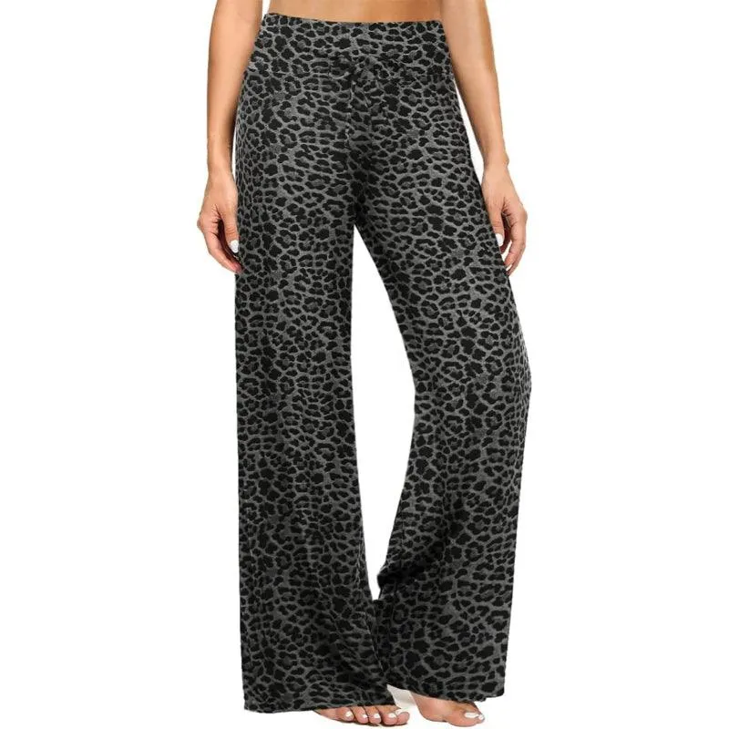 Abstract Patterned Pajama Pants | High-Waisted Comfort & Style