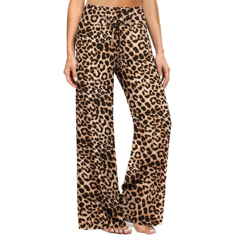 Abstract Patterned Pajama Pants | High-Waisted Comfort & Style