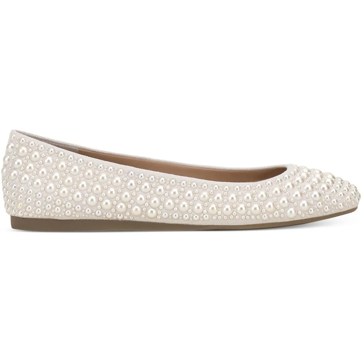 INC Womens JUNEY 5 Faux Suede Slip On Flat Shoes