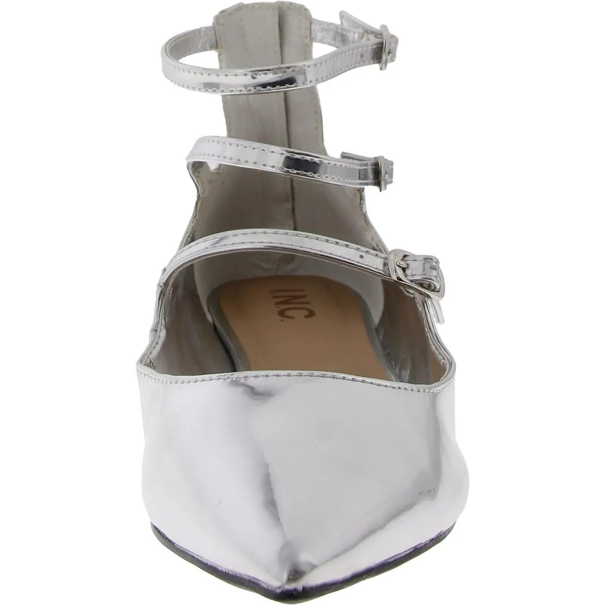 INC Womens Pointed Toe Casual Ankle Strap