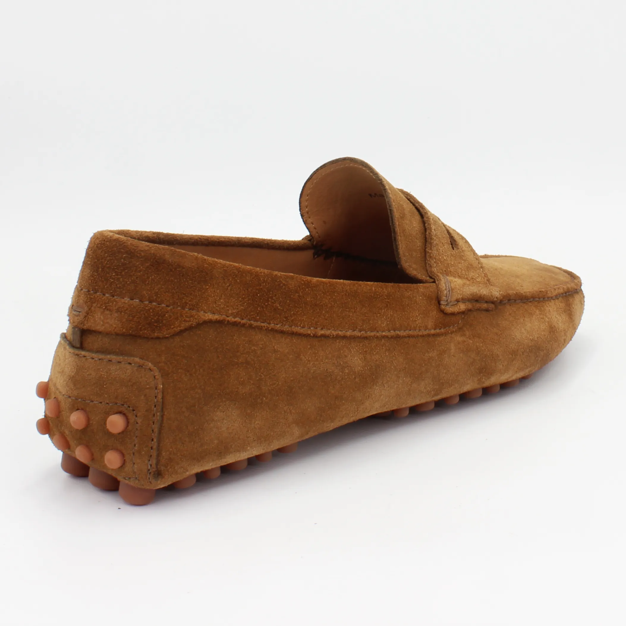 Men's Driver in Calf Leather Suede Sigaro Tan (CONU0460002)