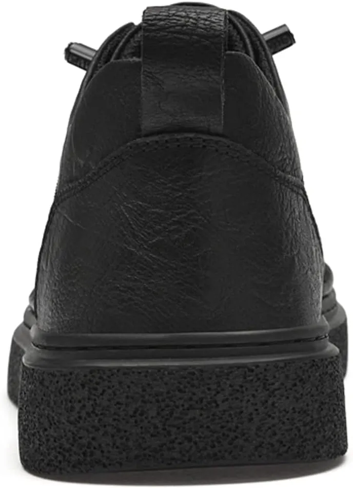 Men's Elevator Shoes Classic Dress Sneakers Increasing Height Casual Oxford Shoes Comfort Slip On Walking Shoes