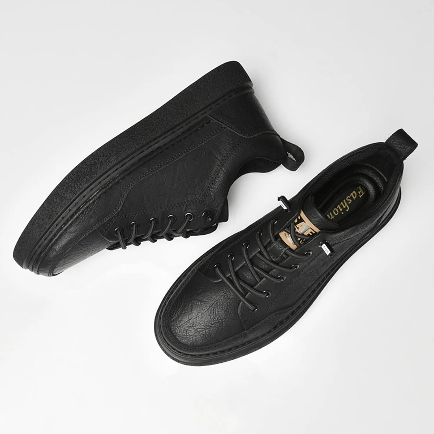 Men's Elevator Shoes Classic Dress Sneakers Increasing Height Casual Oxford Shoes Comfort Slip On Walking Shoes