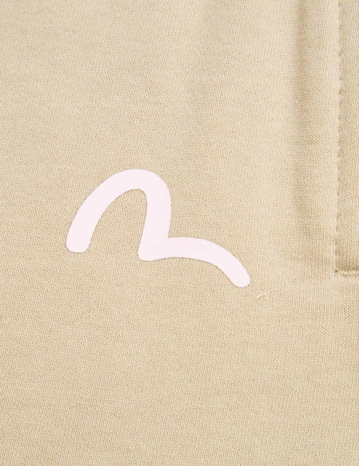 Seagull and Logo Print Sweat Shorts