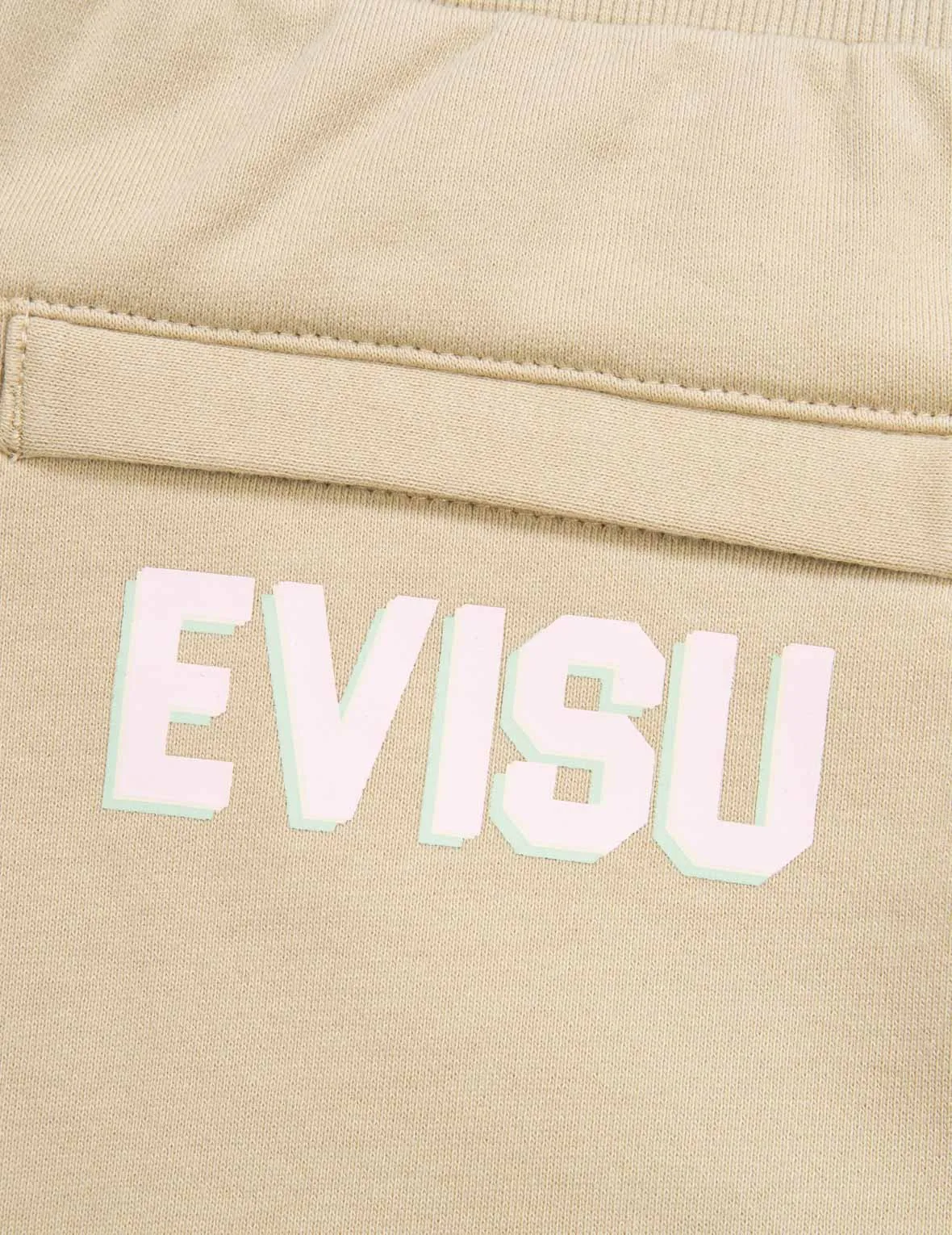 Seagull and Logo Print Sweat Shorts