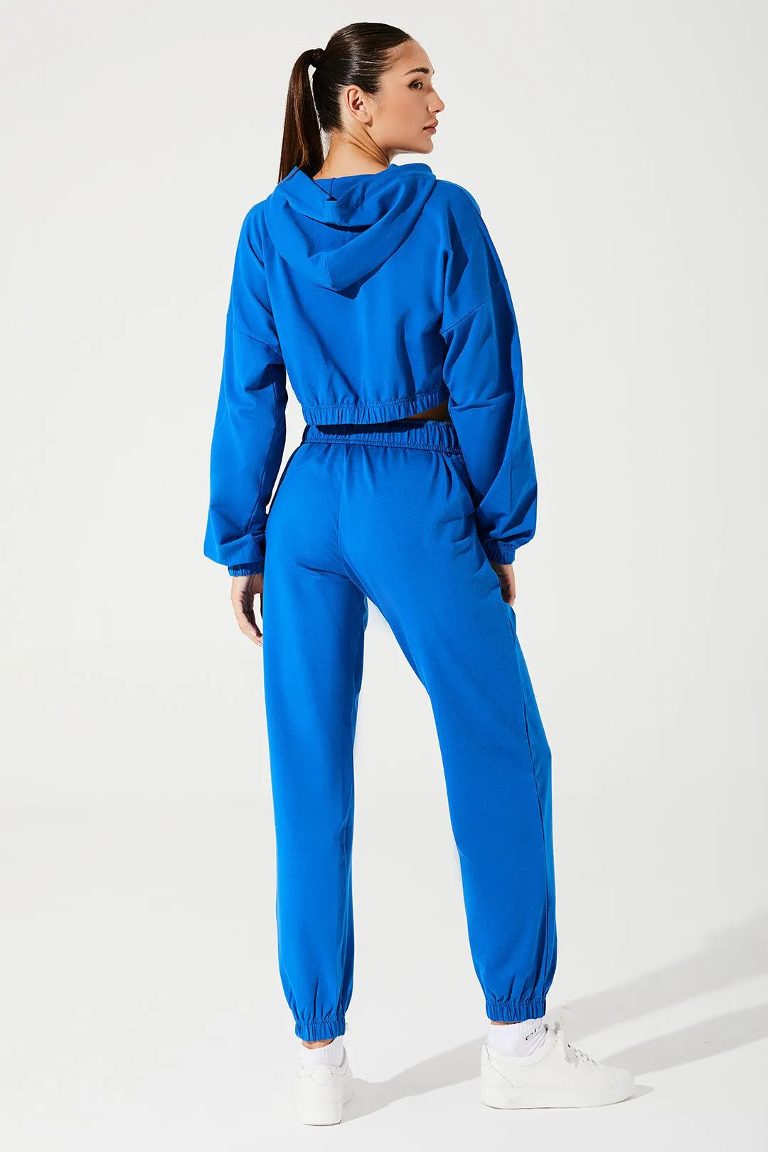 Women's Hoodie Croptop - Atlantis