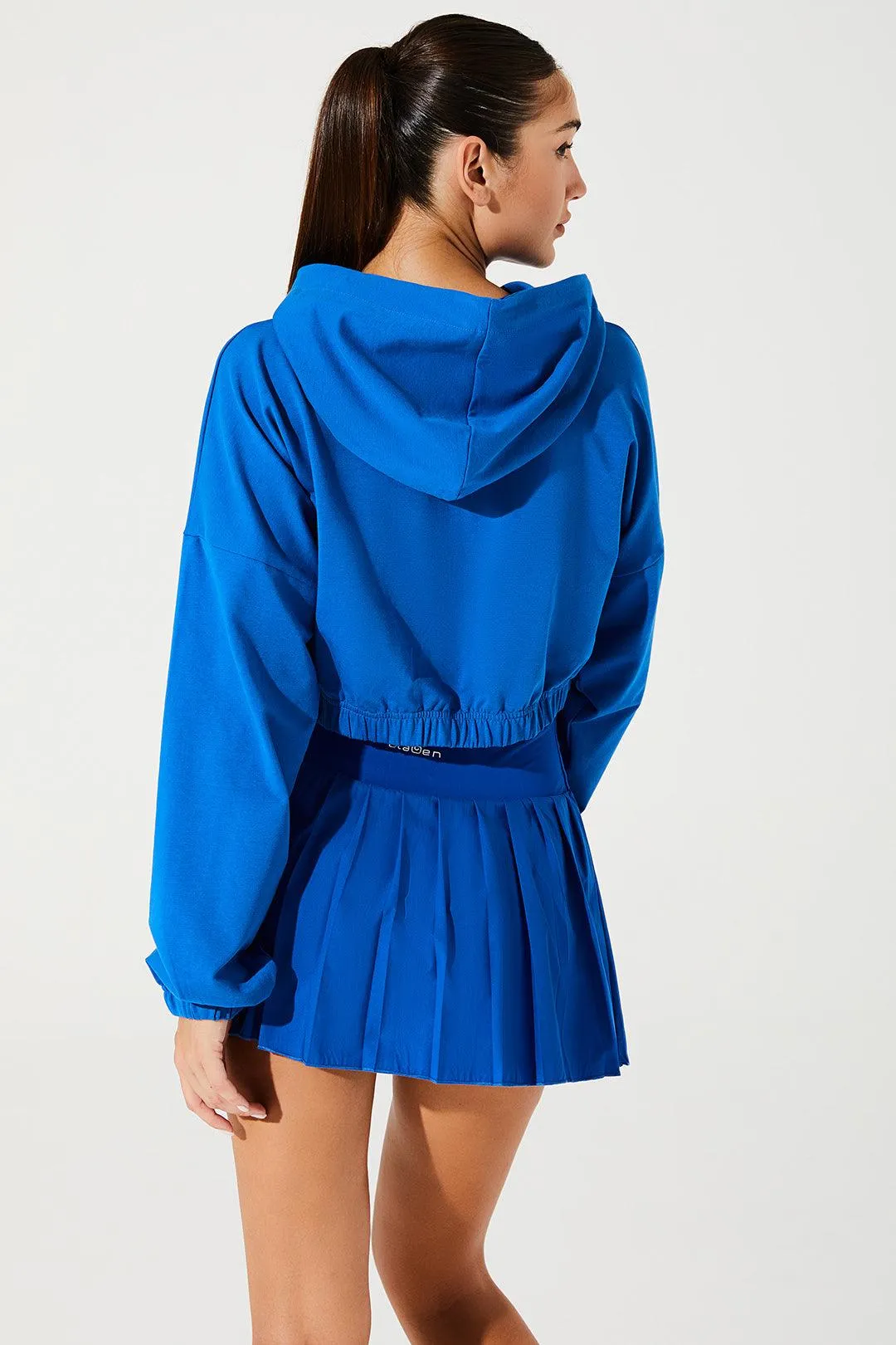 Women's Hoodie Croptop - Atlantis